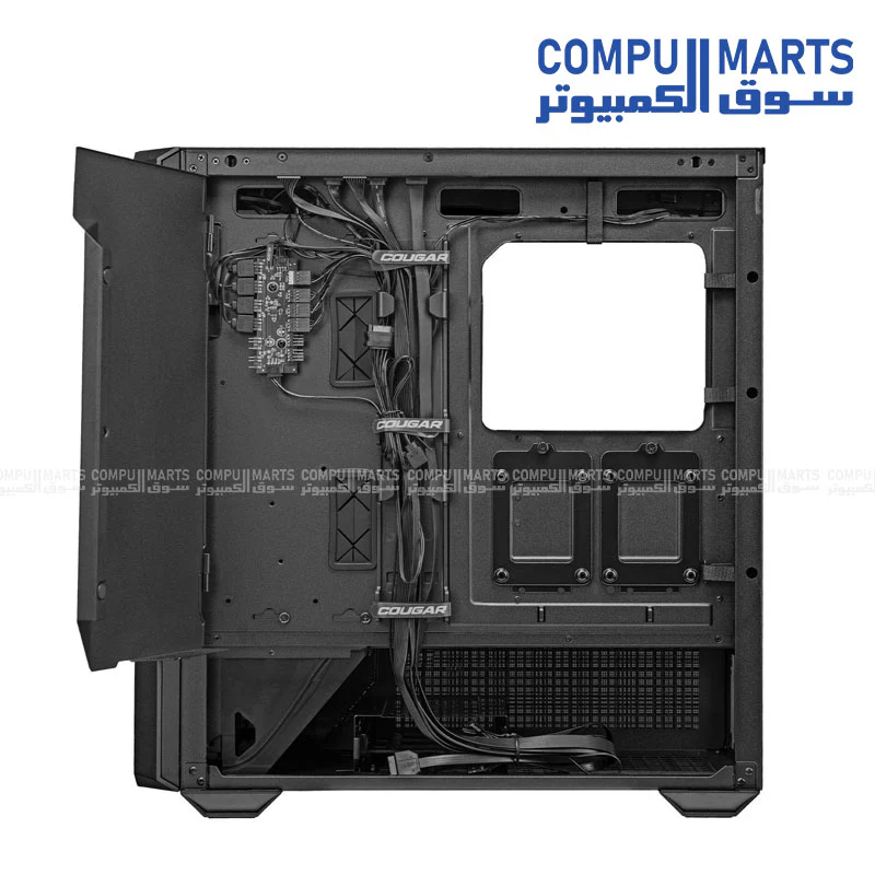 Cougar MX600 RGB Full Tower Black Case with 4 x ARGB Fans - Image 3