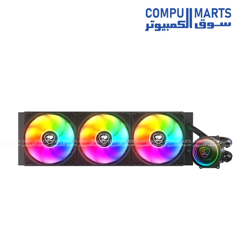 Cougar Poseidon Elite ARGB Liquid CPU Cooler – 240mm / 360mm – Intel & AMD Compatible - Image 6