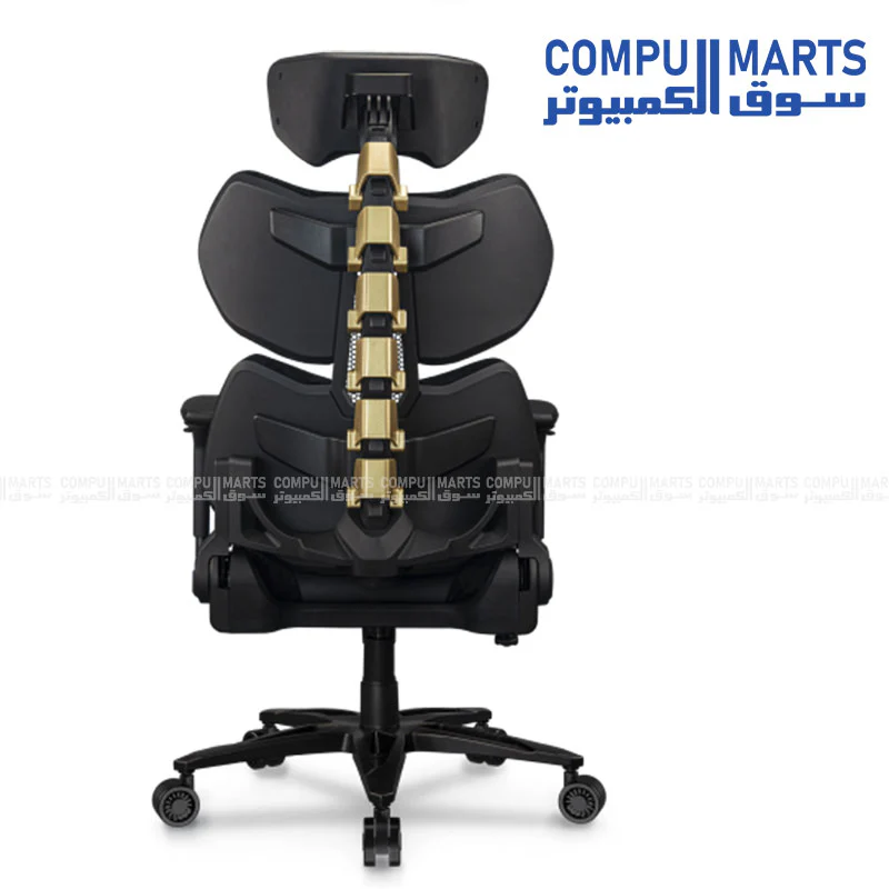 COUGAR Terminator Gaming Chair – Hyper-Dura Leatherette – 4D Armrests – Class 4 Gas Lift - Image 3