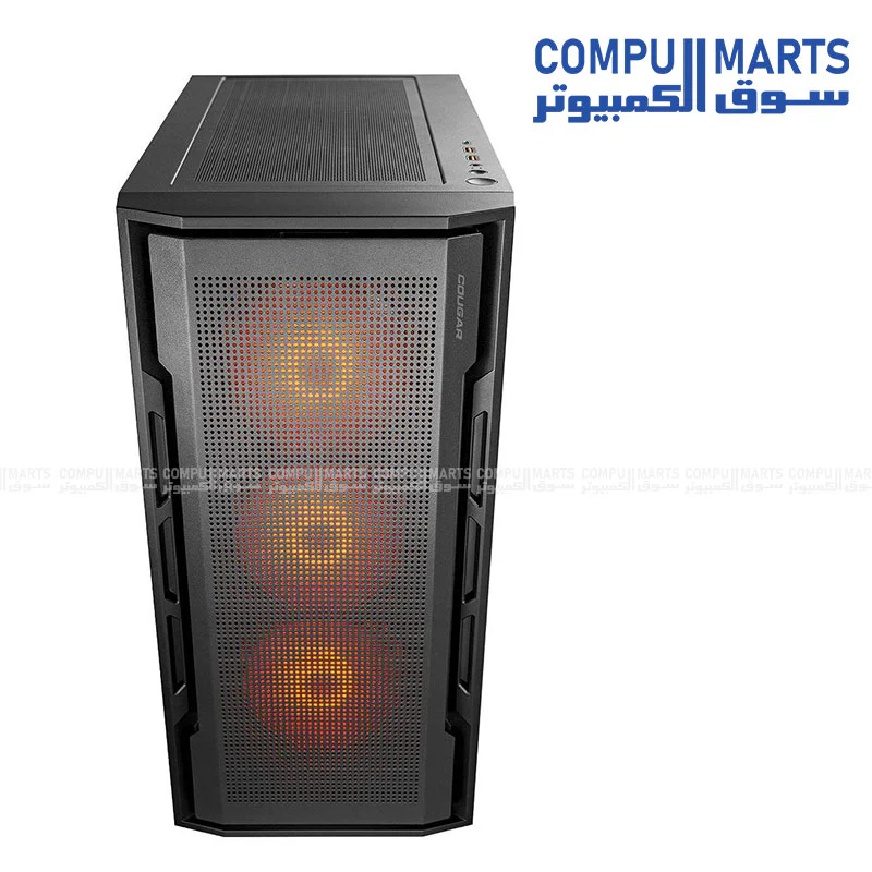 Cougar Uniface RGB Mid Tower Case (4×ARGB Fans, Type-C Gen2) + Cougar ATLAS 750W 80 Plus Bronze PSU Bundle - Image 4
