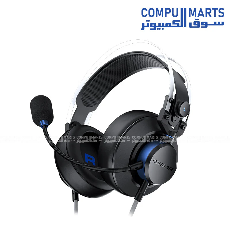 Cougar VM410 Tournament Edition – 53 mm Graphene Drivers & 9.7 mm Cardioid Mic – PS/XB/Iron Compatible - Image 2