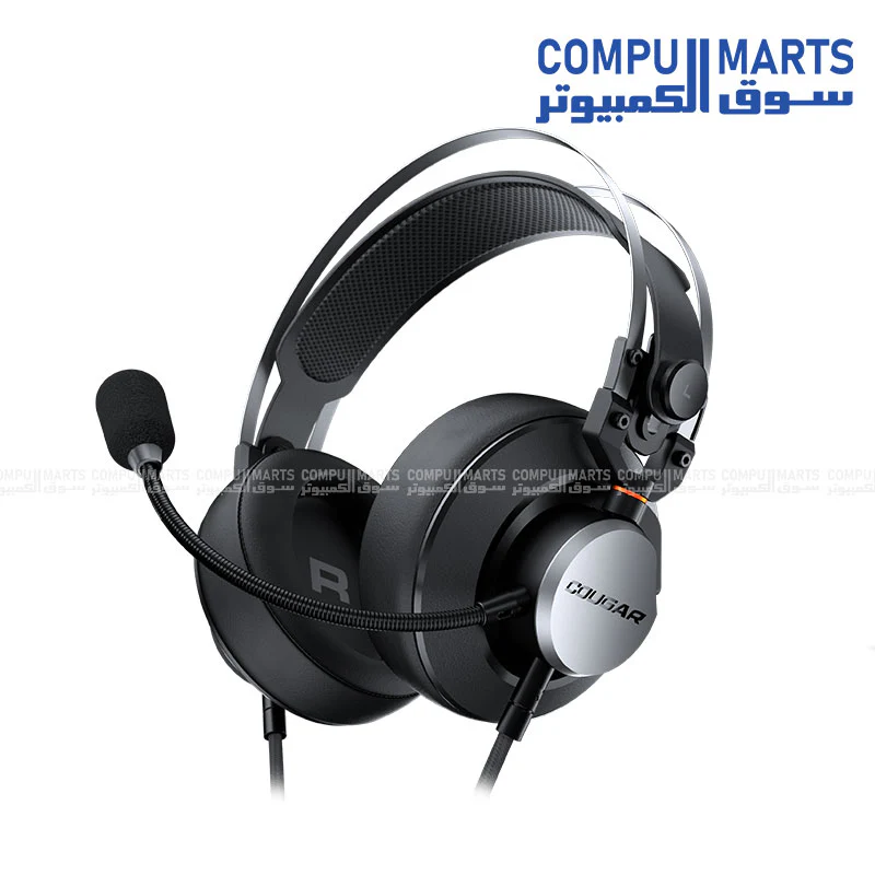 Cougar VM410 Tournament Edition – 53 mm Graphene Drivers & 9.7 mm Cardioid Mic – PS/XB/Iron Compatible - Image 6