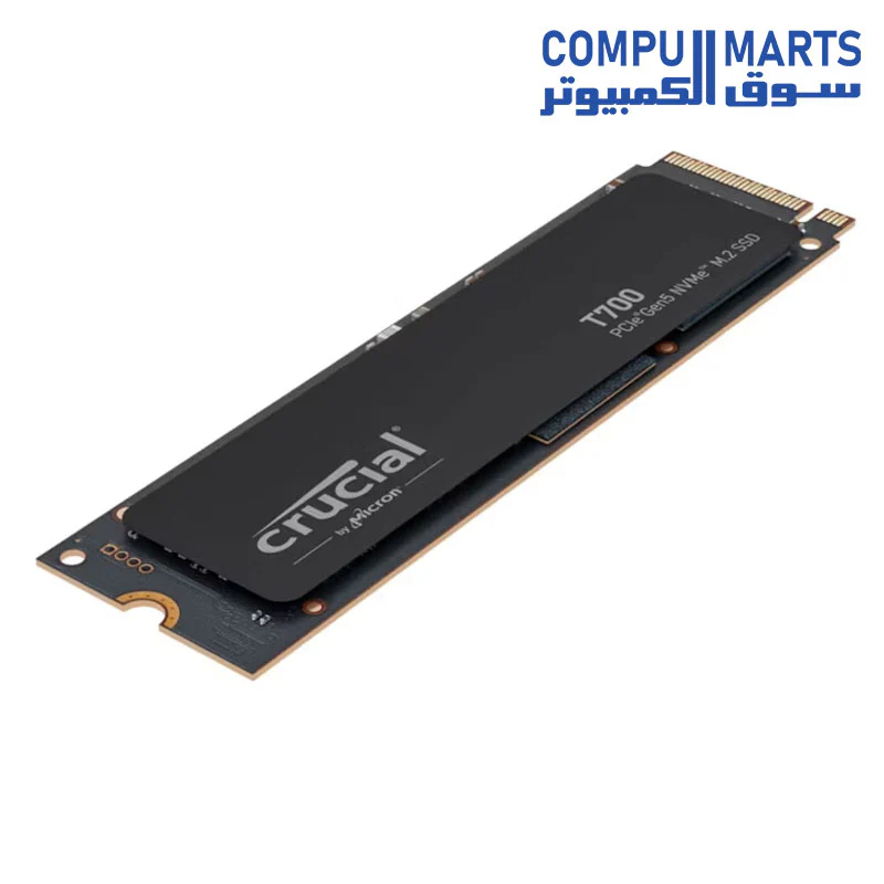 Crucial T700 1TB PCIe Gen5 NVMe M.2 SSD - Image 2