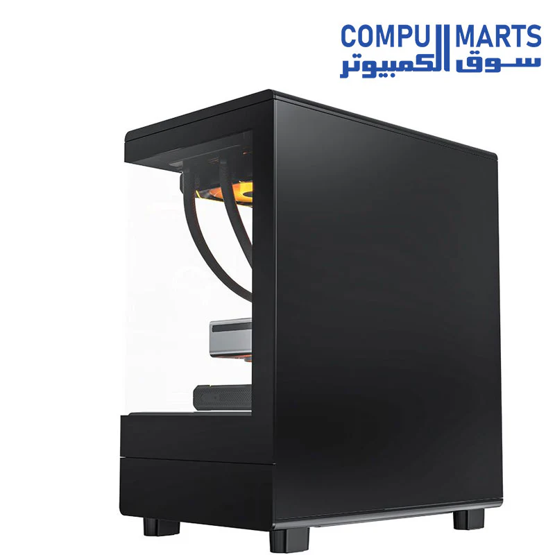 darkFlash DB330M MATX Full View Dual Glass PC Case - Image 3