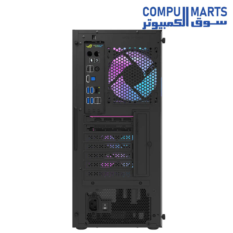 Darkflash DK352 PLUS ATX/MATX/ITX Gaming PC Case With, Pre-Installed 4 * 120MM ARGB Fans, Transparent Glass Front Panel, USB 3.0 Computer Case Support 360mm Radiator, Computer Case - Image 9