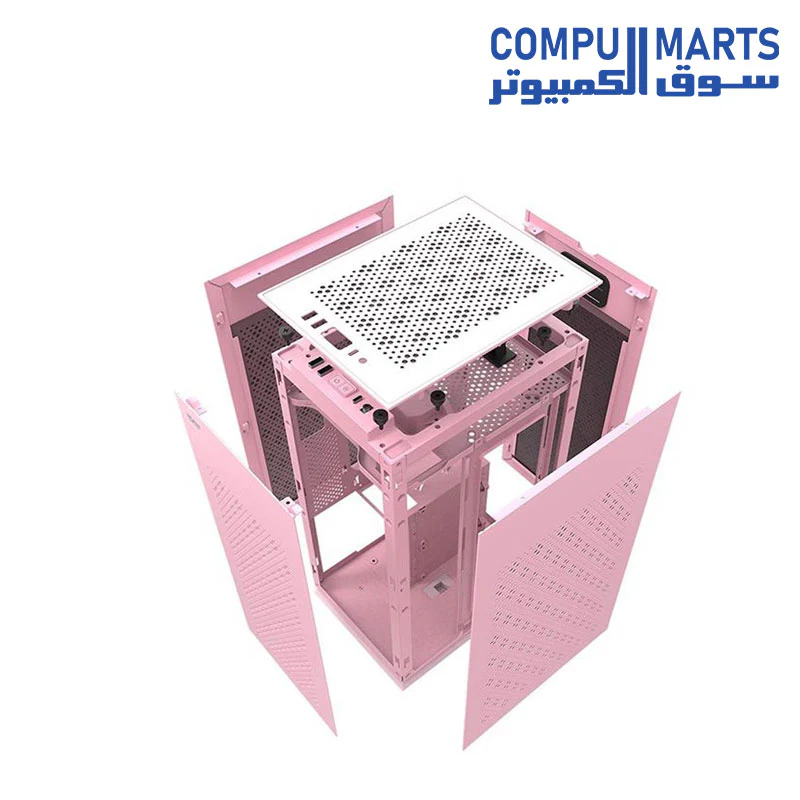 DarkFlash DLH21 Pink Mini-ITX - Image 2
