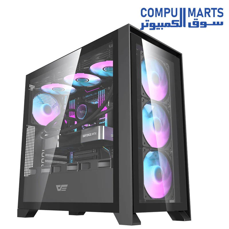 Darkflash DRX90 Glass ATX PC Case - Image 2