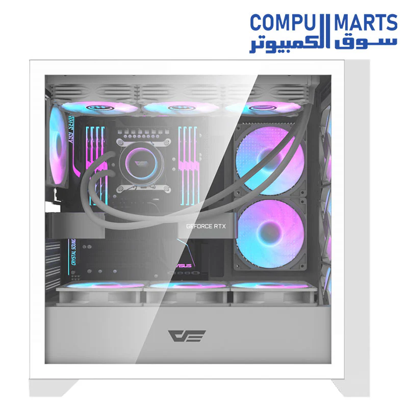 Darkflash DRX90 Glass ATX PC Case - Image 5