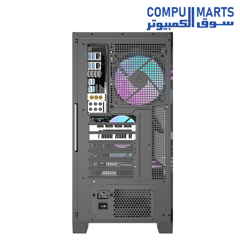 Darkflash DRX90 Glass ATX PC Case - Image 8