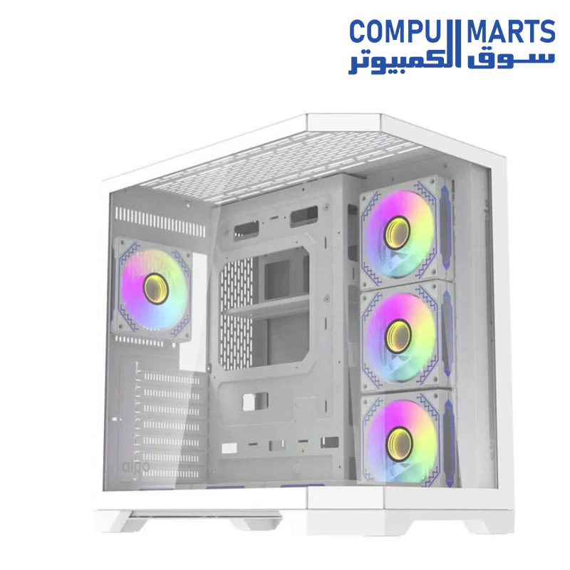 DARKFLASH FT418 PRO WITH 7 ARGB FANS - Image 2