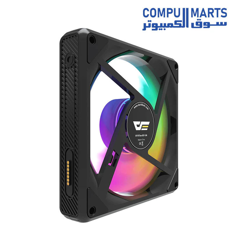 DARKFLASH GAUSS G16 3IN 1 Black & White Case fan - Image 3