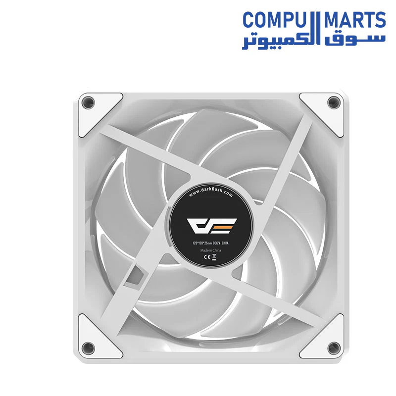 DARKFLASH GAUSS G16 3IN 1 Black & White Case fan - Image 8