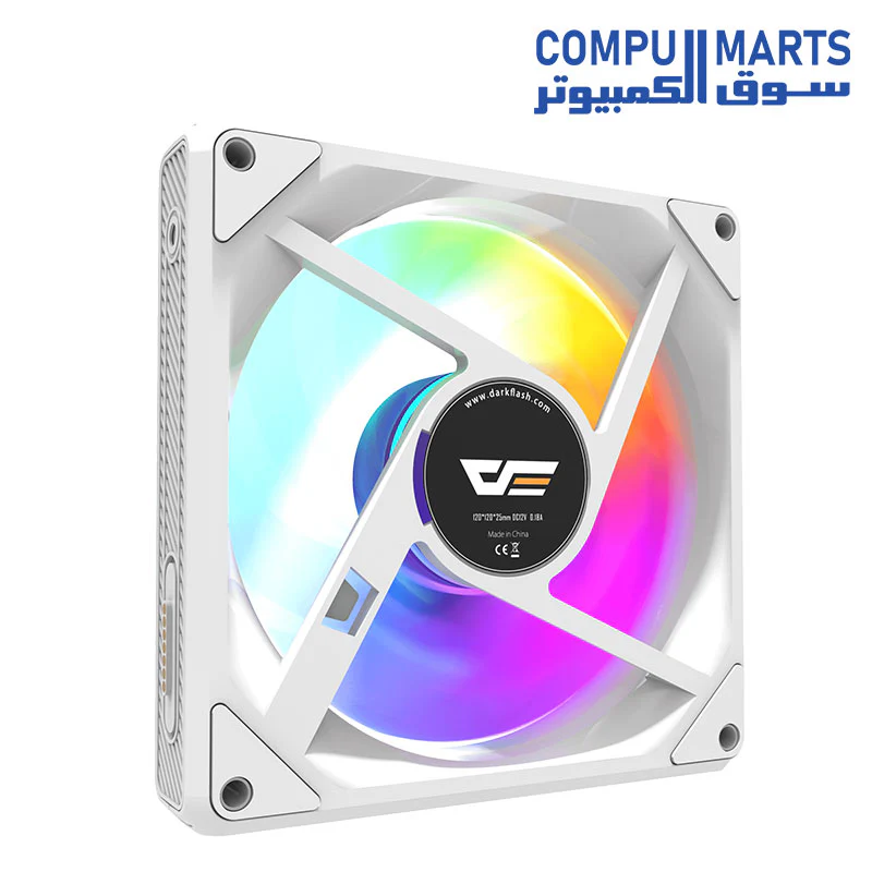 DARKFLASH GAUSS G16 3IN 1 Black & White Case fan - Image 9