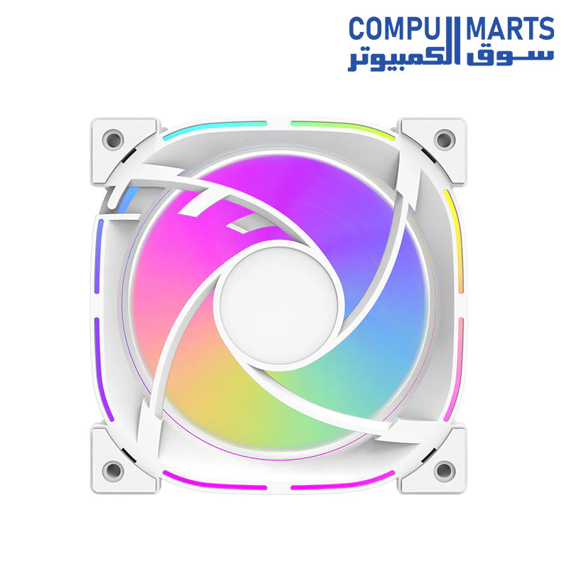 DARKFLASH INFINITY 24 Pro ARGB Fan 3 IN 1, WHITE - Image 4