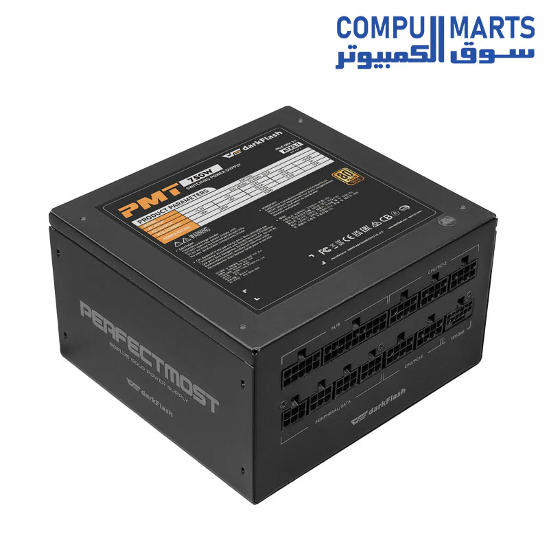 DarkFlash PMT 750 Gold Full Modular Power Supply - Image 4