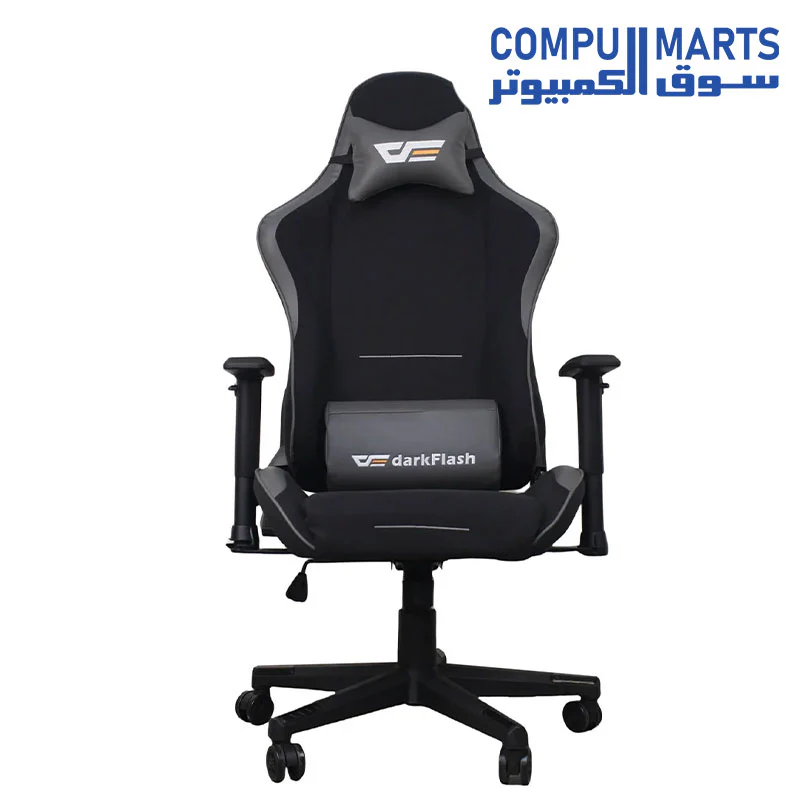 DARKFLASH RC400 BLACK GAMING CHAIR - Image 2