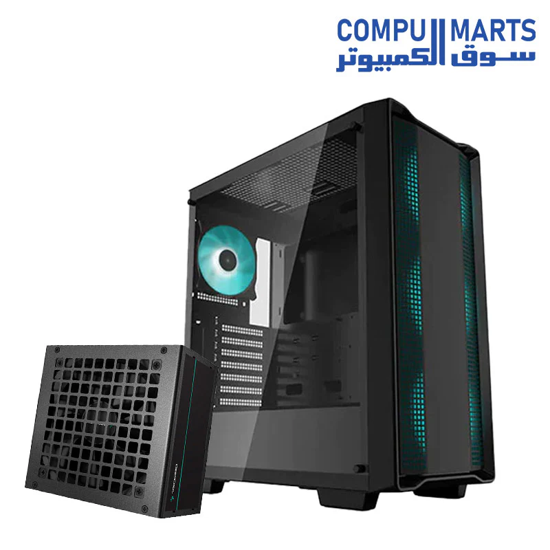 DEEPCOOL CC560 Case Tempered Glass, ABS Mid-Tower Computer Case - Image 3