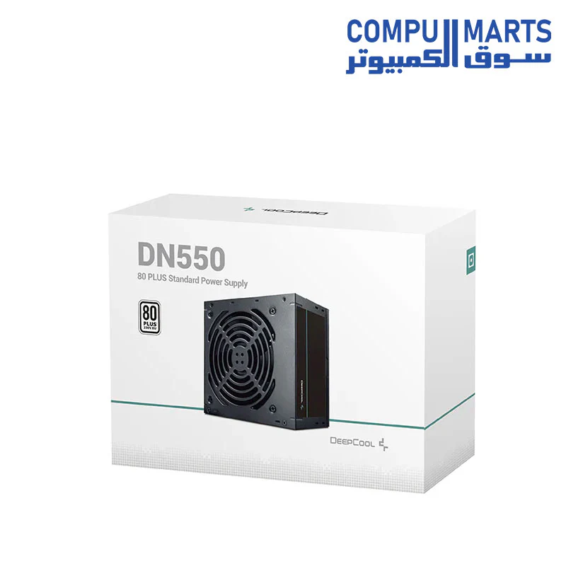 DeepCool DN550 Power Supply – 550W, 80 PLUS Certified, 230V Efficiency, Reliable Performance for Entry-Level Builds - Image 2