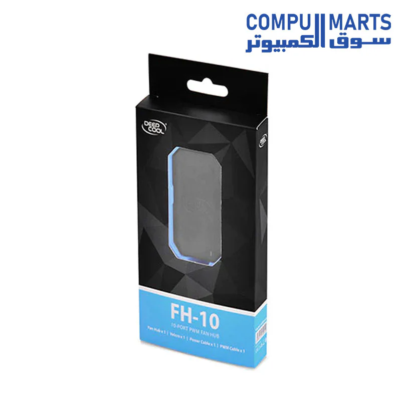 DEEPCOOL FH-10 Integrated Fan Hub Powering up to 10 Fans - Image 2