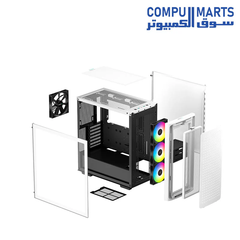 Deepcool FRONT PANEL/STEEL/GLASS FOR CK560 - Image 8