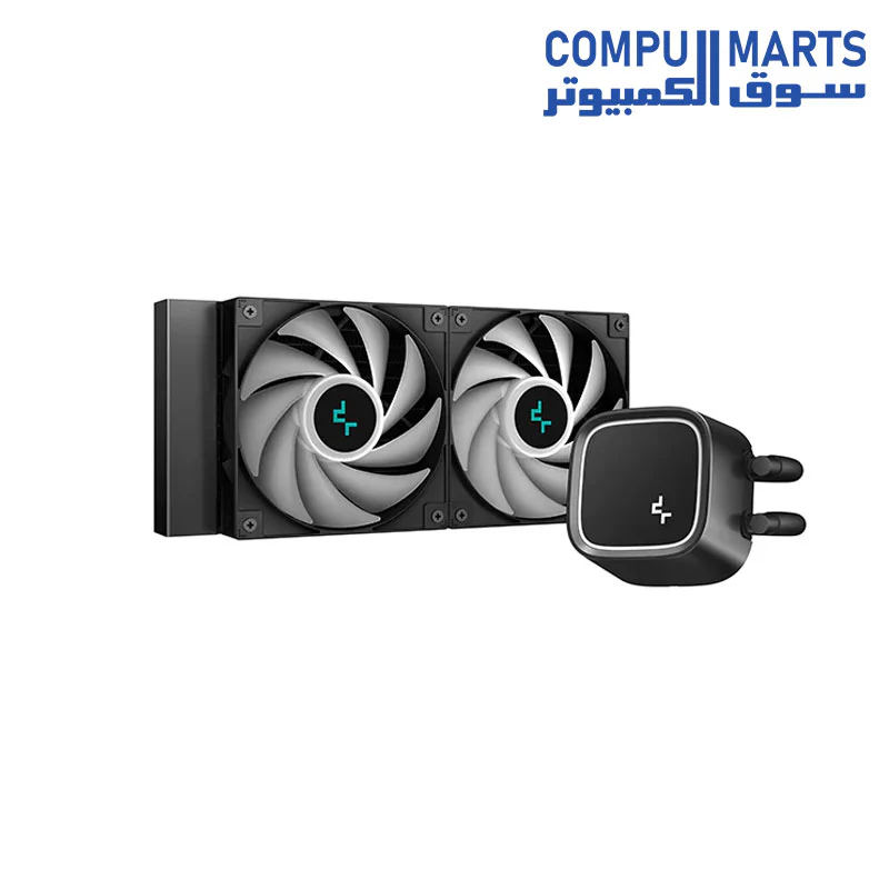 Deepcool LE500 240 mm LED Liquid CPU Cooler/AIO | Support Intel LGA1700/1200/1151/1150/1155 & AMD AM5/AM4 - R-LE500-BKLNMC-G-1 - Image 2