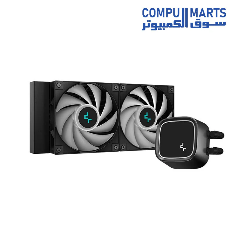 Deepcool LE520 240mm ARGB Liquid Cooler/AIO | Support Intel - LGA1700/1200/1151/1150/1155 & AMD -AM5/AM4 - R-LE520-BKAMMN-G-1 - Image 2