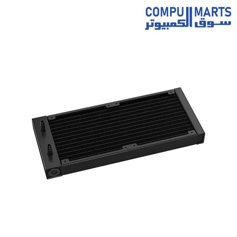 DeepCool LT520 high-performance liquid CPU cooler provides strong heat dissipation power with a 240mm radiator, two precision-tuned FK120 fans, and a multidimensional infinity mirror top cap - Image 3