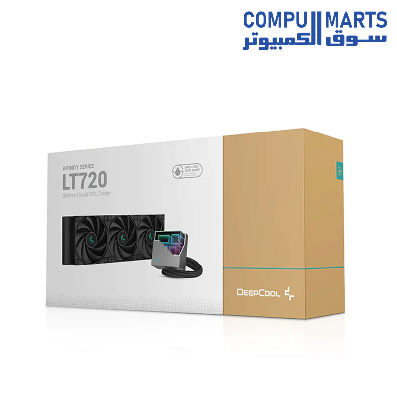 Deepcool LT720 360mm Radiato High-Performance Liquid CPU Cooler - Image 4