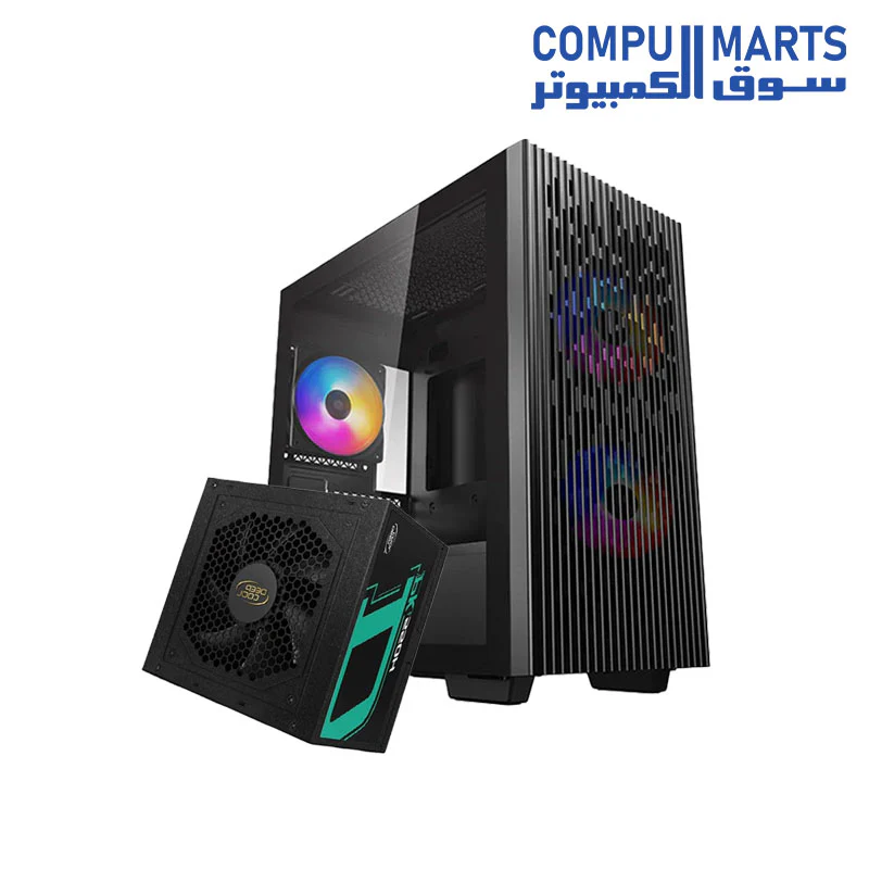 Deepcool MATREXX 40 3FS 3RGB Fan Mid Tower Case + PSU 550 ( BUILDER VERSION ) - Image 11