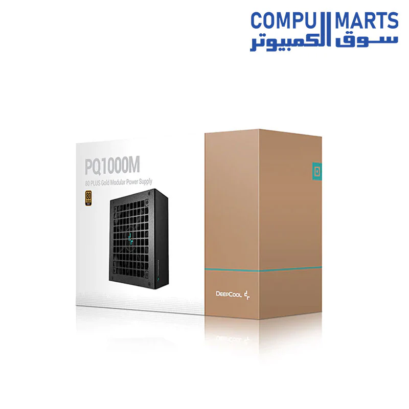 DEEPCOOL PQ1000M EU 1000 Watts PSU 80 Plus Gold (Black) - Image 4