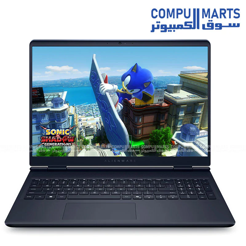 Dell Alienware AC1620 Gaming Laptop – Intel Core 7-240H – 16GB DDR5 – 1TB SSD – RTX 5050 8GB – 16" WQXGA 120Hz – DOS-AXGON 3 in 1 Gaming Set AX1COM31 - Image 2