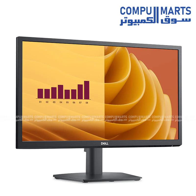Dell E2225H 21.5" Full HD VA Monitor – 75Hz, 5ms GTG, Eye Comfort, Black - Image 2