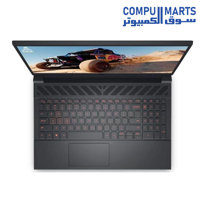 DELL G15 5530 Gaming Laptop - 13th Intel Core i7-13650HX 14 Cores, NVIDIA GeForce RTX 4050 6GB GDDR6 Graphics, 16GB DDR5-4800 MHz RAM, 512GB SSD, 15.6" FHD (1920x1080) 165Hz, Backlit, Ubuntu - Image 2
