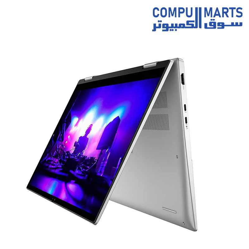 Dell Inspiron 14-7430 2n1 X360 Laptop - 13th Intel Core i7-1355U 10 Cores, 16GB DDR5 RAM, 1TB SSD, Intel Iris Graphics, 14" FHD (1920x1200) Touch, Backlit KB, FinderPrint, windows 11 - Silver - Image 4