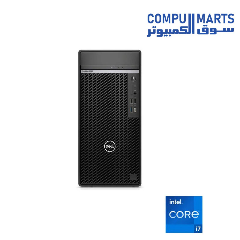 DELL OptiPlex 7020 MT - Intel Core I7-14700 - 8GB - 512 SSD - Intel UHD Graphics 770 - Black - Image 3