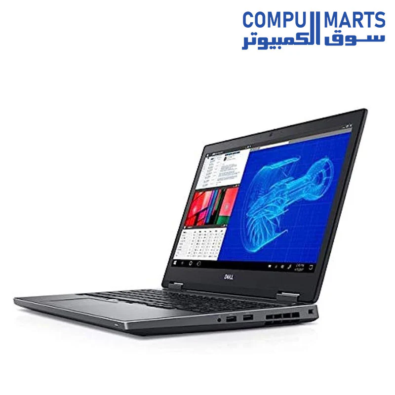 USED LAPTOP Dell Precision 7730 Intel Core I5-8400H 16GB Ram 512GB SSD Nvidia Quadro P3200 6GB 17.3″ Inch FHD - Image 3