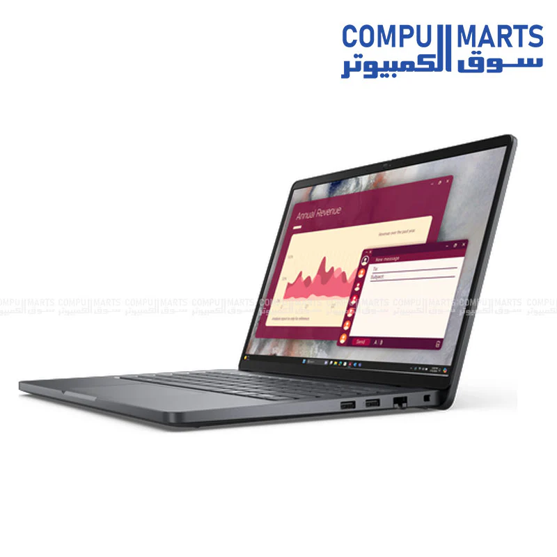 Dell Pro 14 Laptop – Intel Core 5 120U, 8GB DDR5, 512GB SSD, 14" FHD+ Display, Intel Graphics, Ubuntu, Magnetite Color, 3 Years Warranty - Image 3