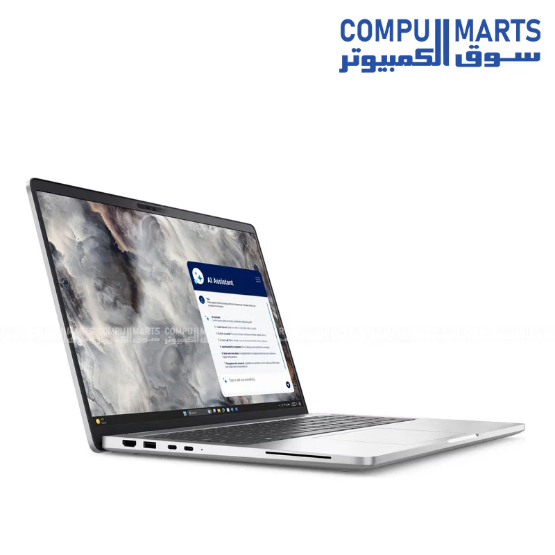 Dell Pro 16 Laptop – Intel Core Ultra 7 265U, 16GB DDR5 RAM, 512GB SSD, 16” FHD+ Display, Backlit Keyboard, Fingerprint, Ubuntu - Image 3