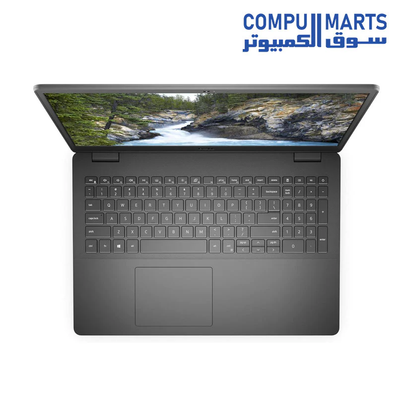 Dell Vostro 3510 laptop - 11th Intel core i5-1135G7, 8 GB RAM, 256 GB SSD, Intel Iris Xe Graphics, 15.6" HD TN 220 nits Anti-glare, DOS - Carbon Black - Image 2