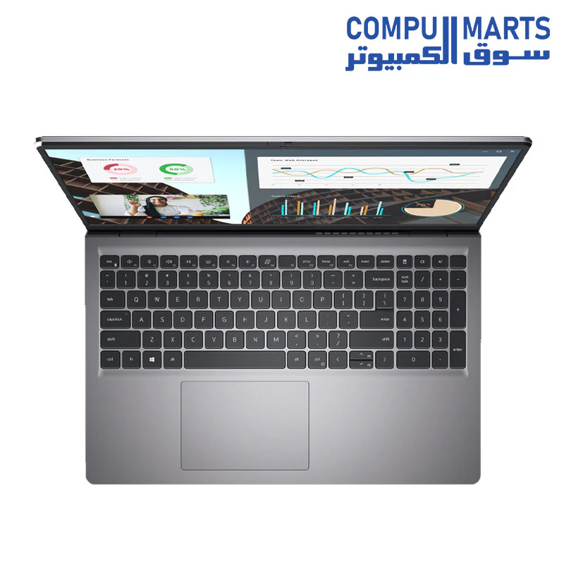 DELL Vostro 3530-13th Intel Core i3-1305U, 8GB RAM, 512GB SSD, Intel UHD Graphics,15.6" FHD (1920 x 1080) 120Hz 250nits Anti-Glare- Carbon Black - Image 2