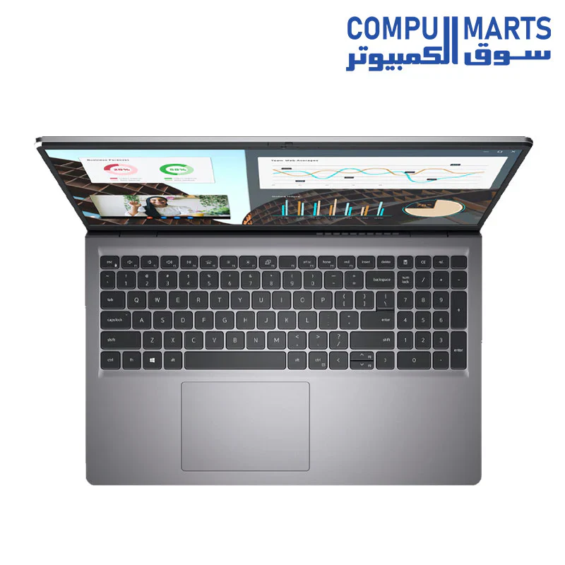 DELL Vostro 3530-13th Intel Core i3-1305U LAPTOP , 8GB RAM, 256GB SSD, Intel UHD Graphics,15.6" FHD (1920 x 1080) 120Hz 250nits Anti-Glare- Carbon Black - Image 2