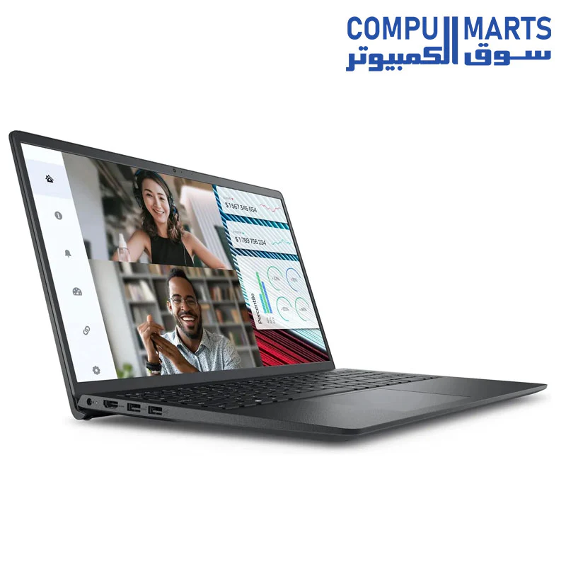 Dell Vostro 3530 Intel Core I7-1355U LAPTOP – 8GB Ram – 512GB SSD – Intel UHD Graphics -15.6″ FHD – Ubuntu – Black - Image 2