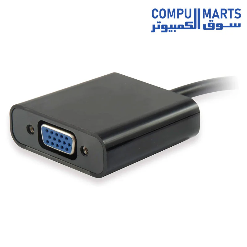 Display port to vga converter - black - Image 2