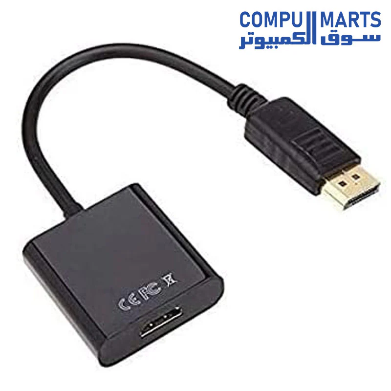 Dp displayport male to hdmi female cable converter adapter for pc - Image 3
