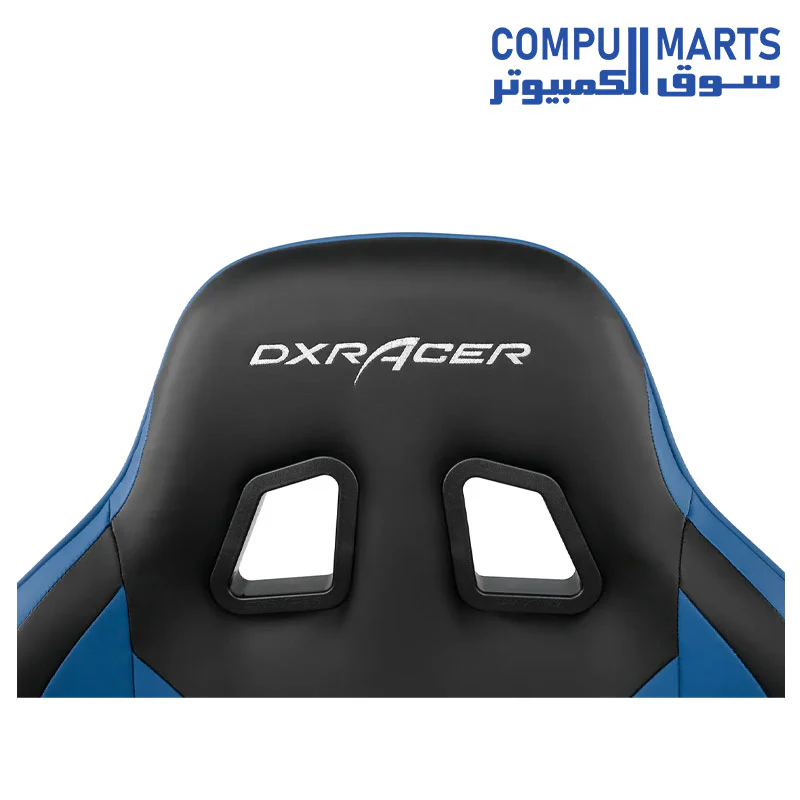 DXRacer King Series Modular Gaming Chair Extra Wide Seat Large Backrest D4000- Black & Blue - Image 4