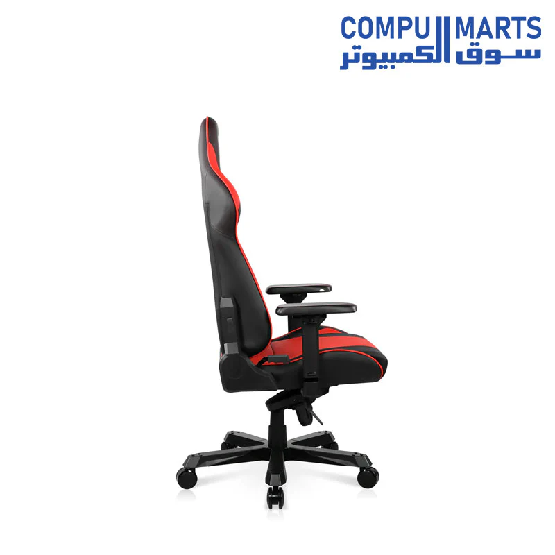 DXRacer King Series Modular Gaming Chair Extra Wide Seat Large Backrest D4000- Black & Red - Image 3