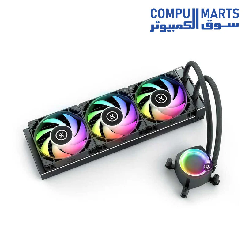 EK Nucleus CR360 Lux DRGB Aio Liquid Cpu Cooler - Image 4