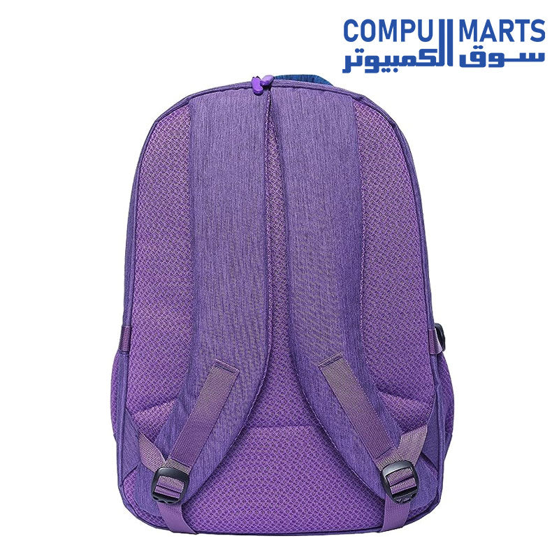 Elite 15.6 Inch Laptop Backpack Multifunctional Outdoor Backpack Schoolbag Waterproof Creative EL525 - Image 3