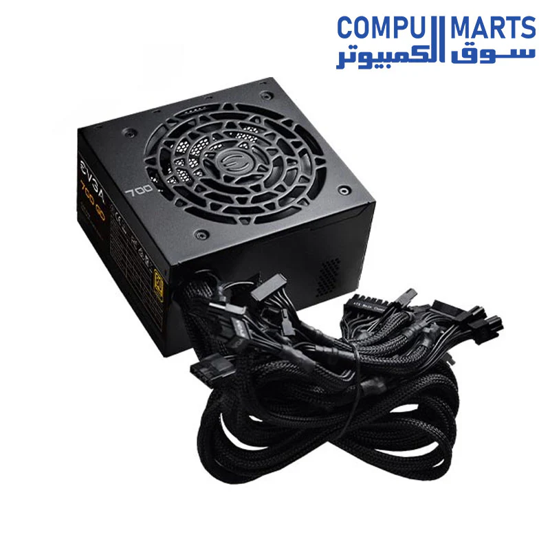 Evga ATX 700W GD 80 Plus Gold 100-GD-0700-V2 Power Supply - Image 3