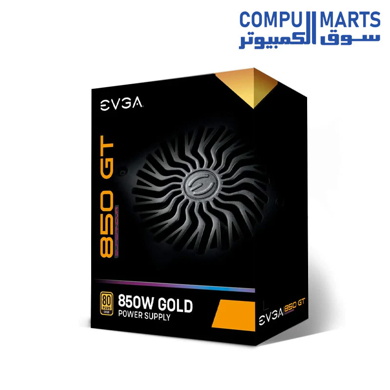 EVGA SuperNOVA 850 GT, 80 Plus Gold 850W,220-GT-0850-Y2  Fully Modular, Auto Eco Mode with FDB Fan - Image 3